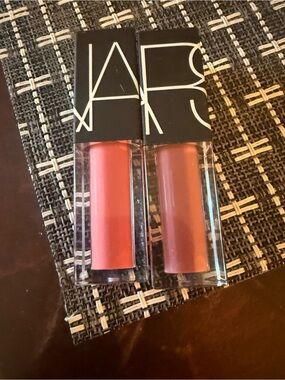 NARS Liquid Lipstick Duo — Night Together and Rapture travel size HTF colors